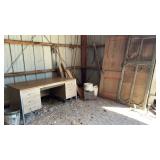 Desk , doors and more