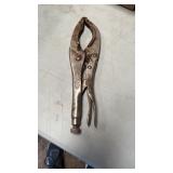 Vintage original vise grip from Dewitt Nebraska