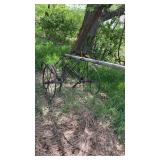 Horse drawn Cultivator with added hitch