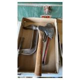 Clamp Rigid Pipe Wrench & Hatchet