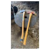 2 Axes, 1 is Double Edge