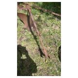Antique single Plow Horse Drawn.  Yard Art