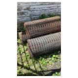 3 rolls of fencing unknown length