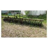 John Deere 400 3 point mount  rotary hoe aprox
