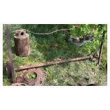 Homemade Antique Yard Art