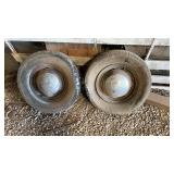 2 Vintage Chevrolet Wheels & Tires, Approx 18ï¿½