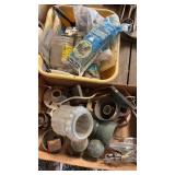 Miscellaneous group of hardware , and more