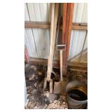 Post Hole Diggers & Shovel