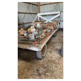 Aprox. 8ï¿½x14ï¿½ Hay Trailer flat bed.  May need