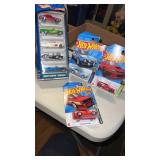 New on card  5 pack  hot wheels and 3 new on card