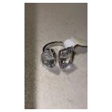 Marked 925 diamond cubic zirconia ring