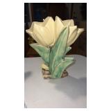 Vintage 1950s McCoy pottery tulip vase