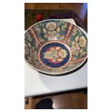 Vintage, collectible, large oriental accent,