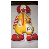 Vintage 1980s Ronald McDonald fresh doll