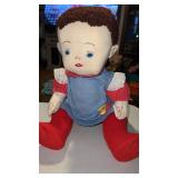 Vintage hand made doll jointed approximately  21ï¿½