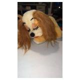 Vintage, Disney lady and the tramp, plush stuffed
