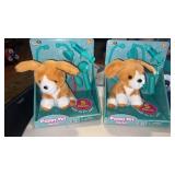 2 new puppy vet playset