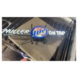 Vintage Miller Lite Neon On Tap Lighted Sign