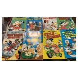 Group of Donald Duck adventures comic books