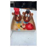 Mr. potato head and accessories
