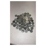 (50.).  1943  steel wheat pennies