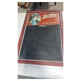 Vintage 1973 Pepsi Cola Chalkboard Price Board,