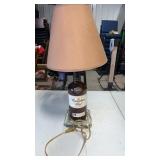 Vintage Canadian Club Whisky Lamp, Approx 20ï¿½