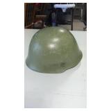 Vintage Russian East Europe Steel Military Helmet