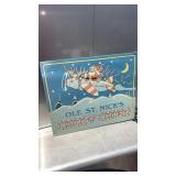 Advertising metal sign all Saint Nickï¿½s candy