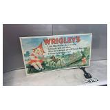 Advertising metal sign Wrigleyï¿½s chewing gum,