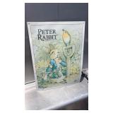 Advertising metal sign, Peter rabbit,