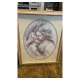 hand drawn motherï¿½s love by  artist, Marilyn Zapp