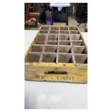 Vintage Seneca Kansas Soda Pop Wood Shipping