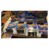 8  New on card Hotwheels