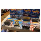 8 New on card Hotwheels