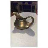 Solid brass Gatco brass pitcher/vase