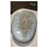 Polished  sliced agate geode  6 x 4.5 x 2.5ï¿½