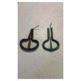 2 Vintage mouth harp jaw harp