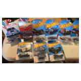 9 new on card Hotwheels