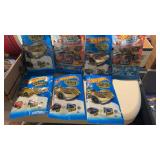 7 new in pkg mystery models hot wheels