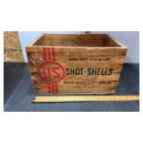 12ga US Shot Shells Wood ammo Crate