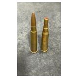 1- .303 British Round(?) & 1- 7.62x51mm NATO
