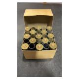 Box of 25 re-primed empty paper Peters Victor
