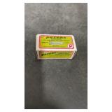 Vintage box of Peters Rustless .22 Long Rifle (50