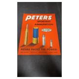 Vintage Peters Sporting Ammunition Catalog.