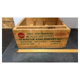 Vintage Remington Arms DuPont Wooden Ammo Create