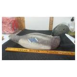 Vintage wooden Duck decoy crafted by victor