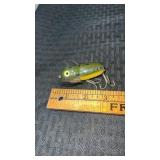 Vintage Heddon crazy crawler wood lure