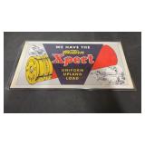 Vintage Western Xpert Advertising Sign.  Has some