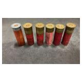 6 Loose 12ga. Rounds. Federal with Misc. Size &